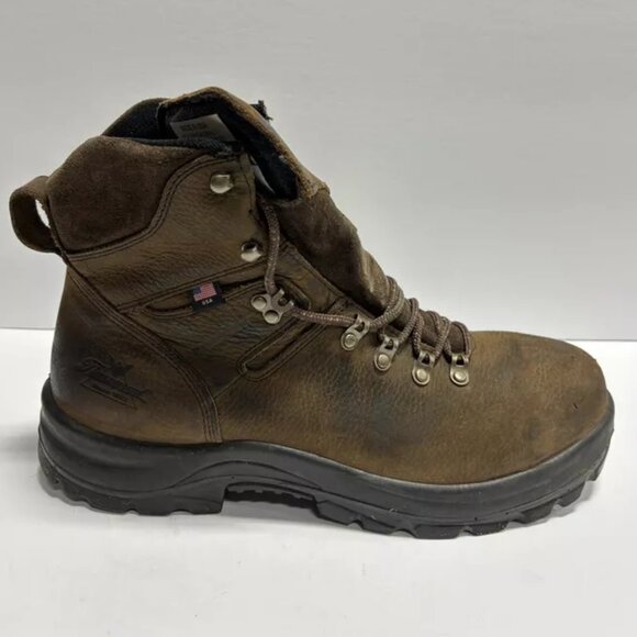 Thorogood Men’s American Union 6” Waterproof Steel Toe Work Boots, Size 11 M